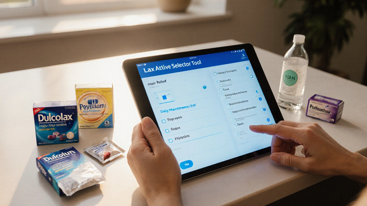 Dulcolax (Bisacodyl) vs. Top Laxative Alternatives: In‑Depth Comparison