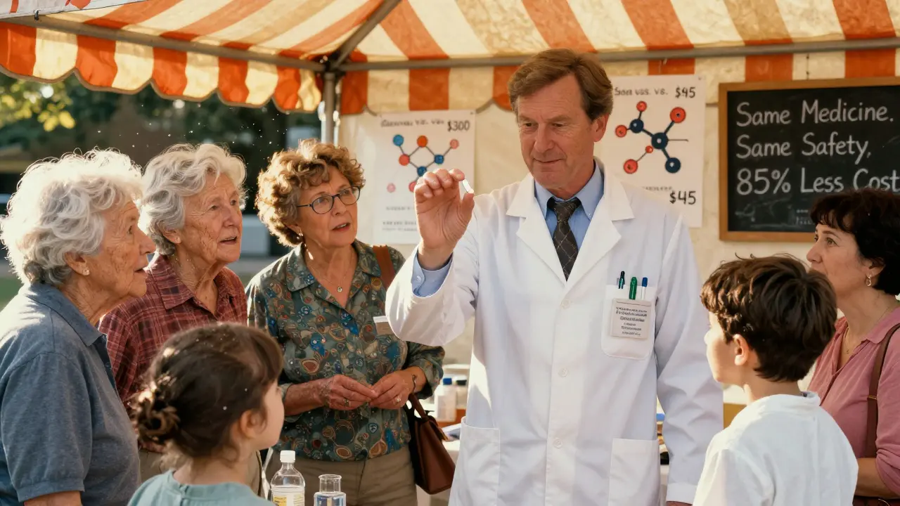 Community Health Presentations: Public Education Resources on Generic Drugs