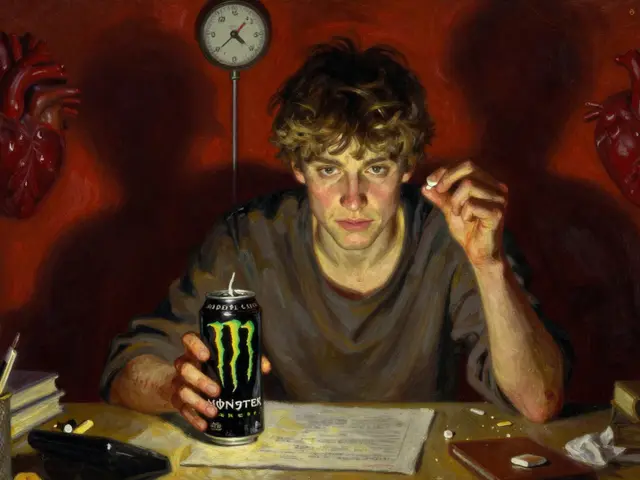 Energy Drinks and Stimulant Medications: Blood Pressure and Heart Risks