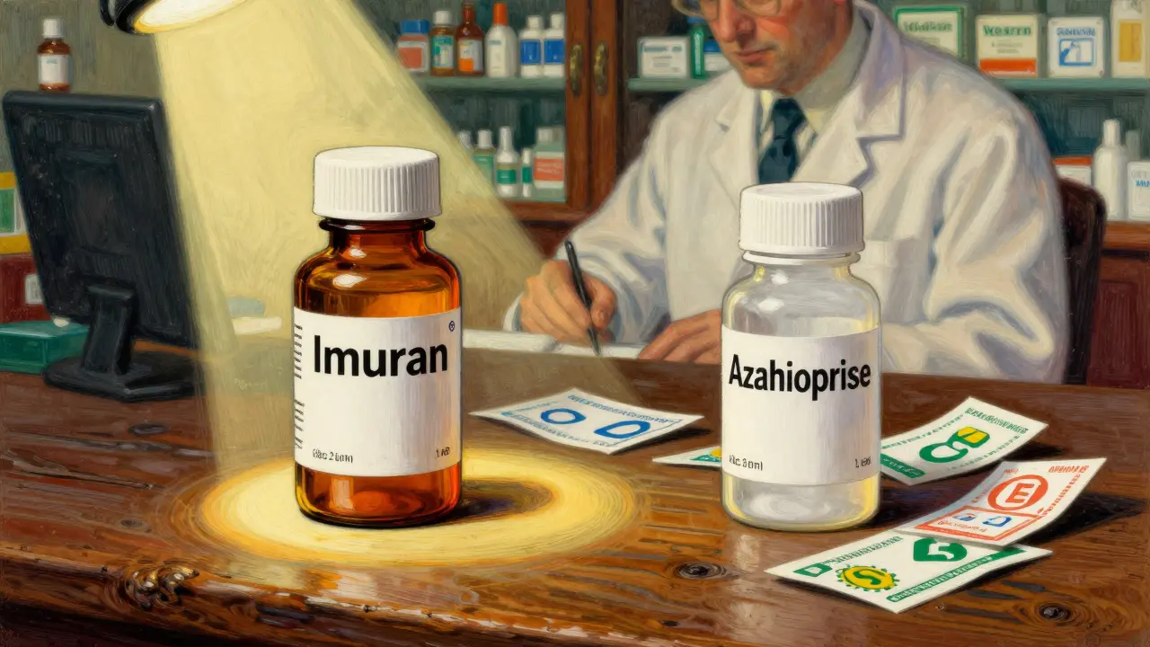 Comparison of brand vs generic drug bottles